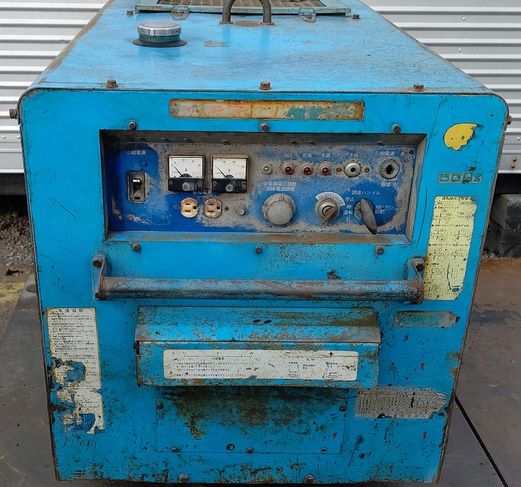 北越工業 AIRMAN エアマン 発電機 溶接機 PDW270S