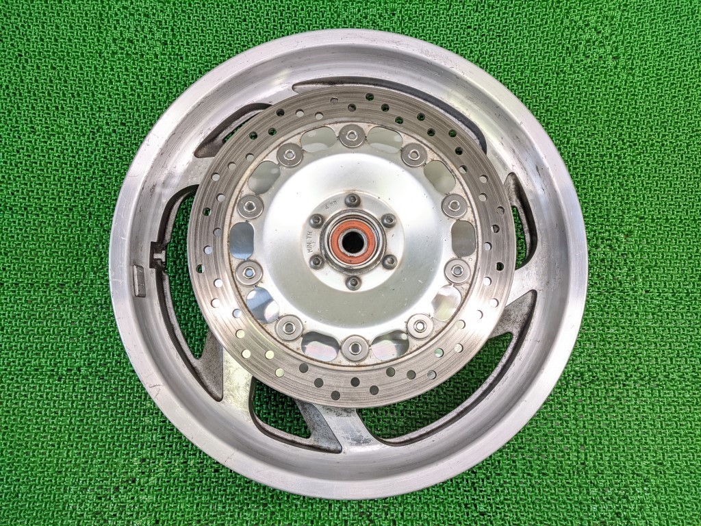 □ホンダ ワルキューレ 純正 フロントホイール 17×3.50 ブレーキ 