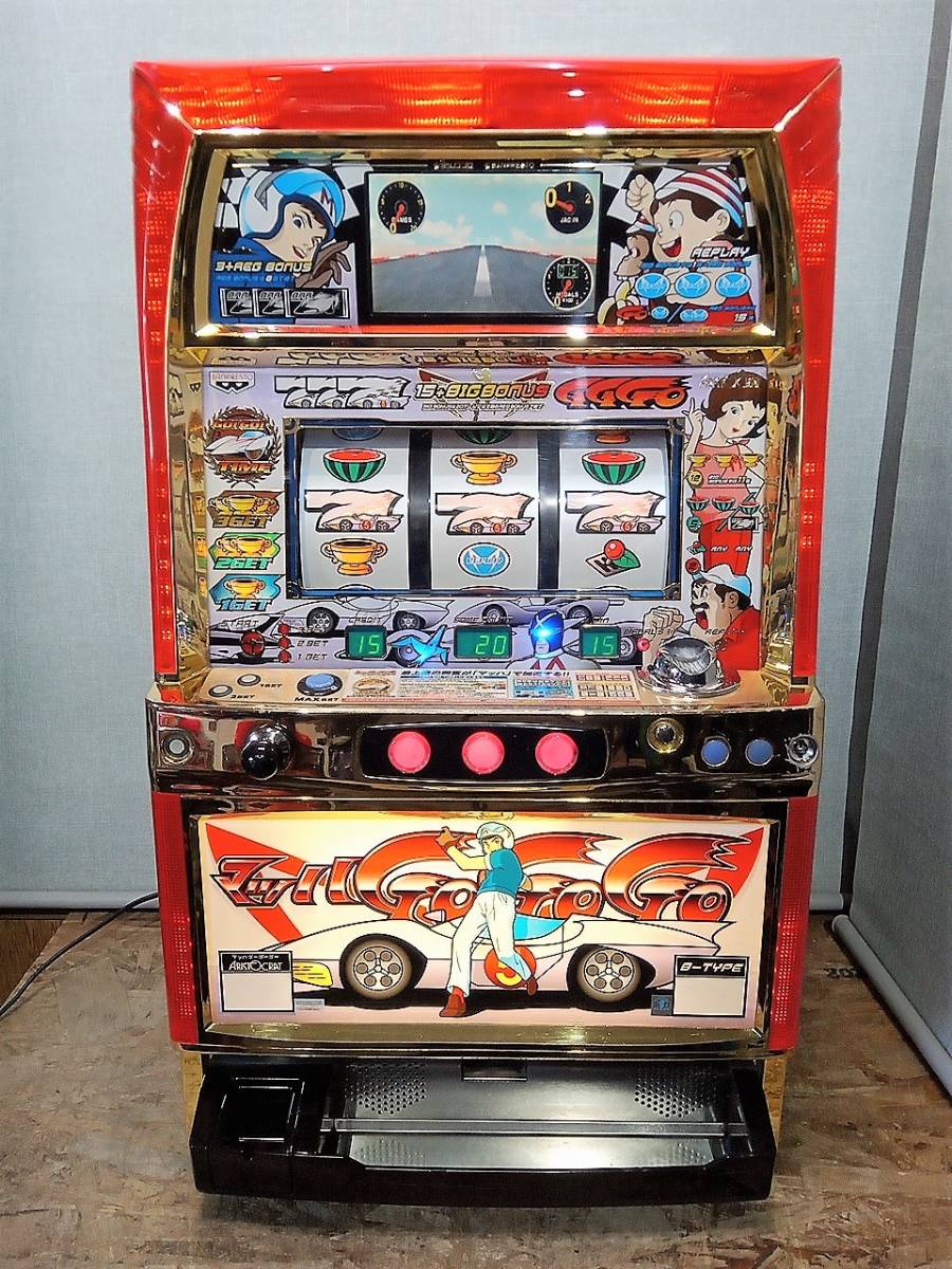 パチスロ　4号機　マッハGOGOGO コイン機　たのメル便 4号機パチスロ マッハGOGOGO Bタイプ-ST-AT機 - メルカリ