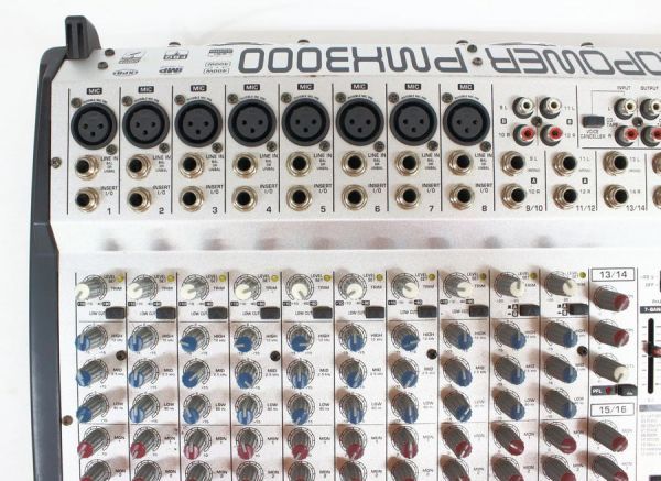 パワードミキサー　ベリンガー　pmh3000 ジャンク パワードミキサーベリンガーpmh3000 ジャンク