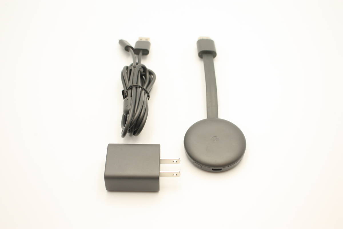 13、クロームキャスト 第3世代 NC2-6A5 GA00439-JP クロームキャスト