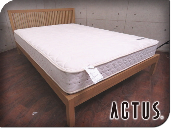 ACTUS(アクタス)ダブルベッドのご紹介です！