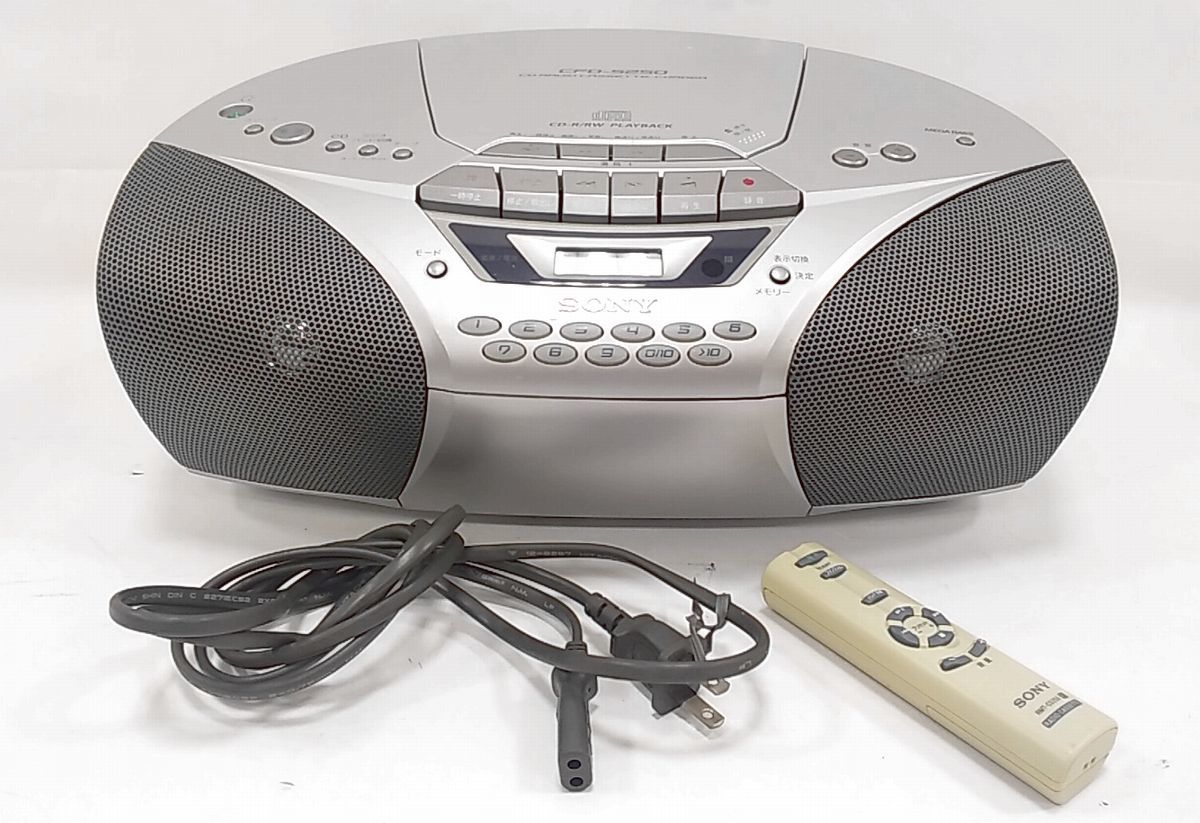 SONY - SONY CDラジカセ CFD-S100の通販 by 昭和レトロにジャンク