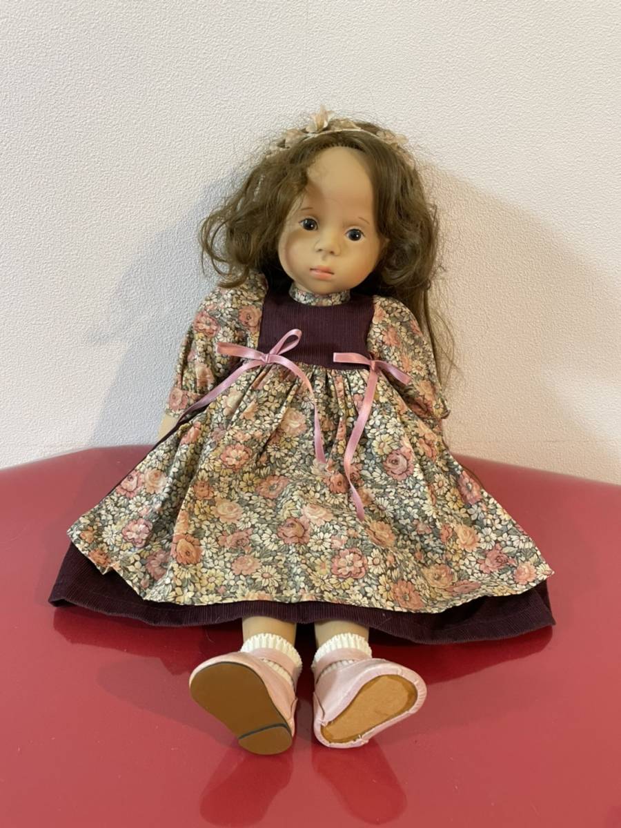 最終価格！　中古 タグ付き　女の子のドイツ人形 タグ付き 女の子のドイツ人形