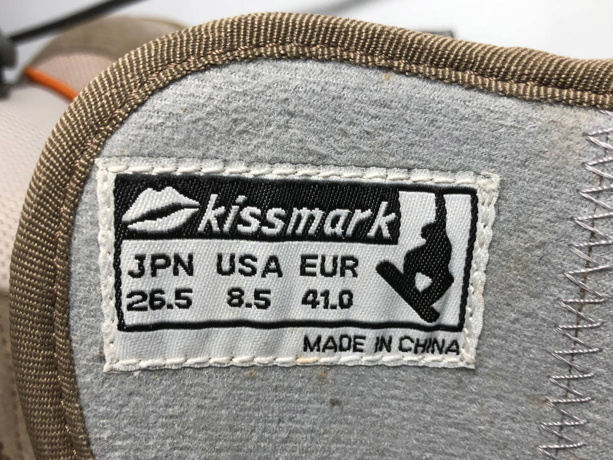 kissmark キスマーク ステップイン スノーボードブーツ 26.5cm＋