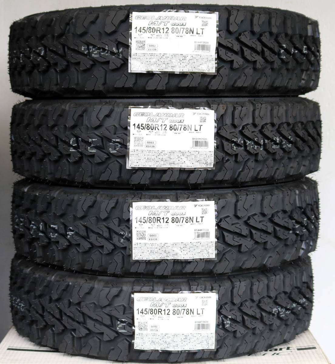 新品 在庫有 マッドクロス グレイス ヨコハマ ジオランダーm T G003 145 80r12 Lt 軽トラ 軽バン エブリイ キャリイ ハイゼット サンバーアゲ系 の落札情報詳細 ヤフオク落札価格情報 オークフリー スマートフォン版