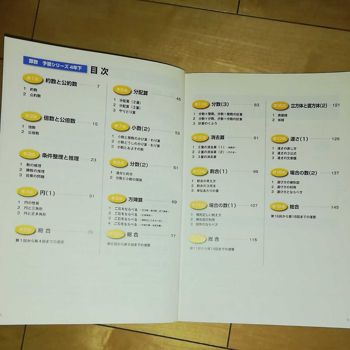 四谷大塚 予習 シリーズ 算数 4年 下 19年度版 中学受験 サピックス 日能研 の落札情報詳細 ヤフオク落札価格情報 オークフリー スマートフォン版