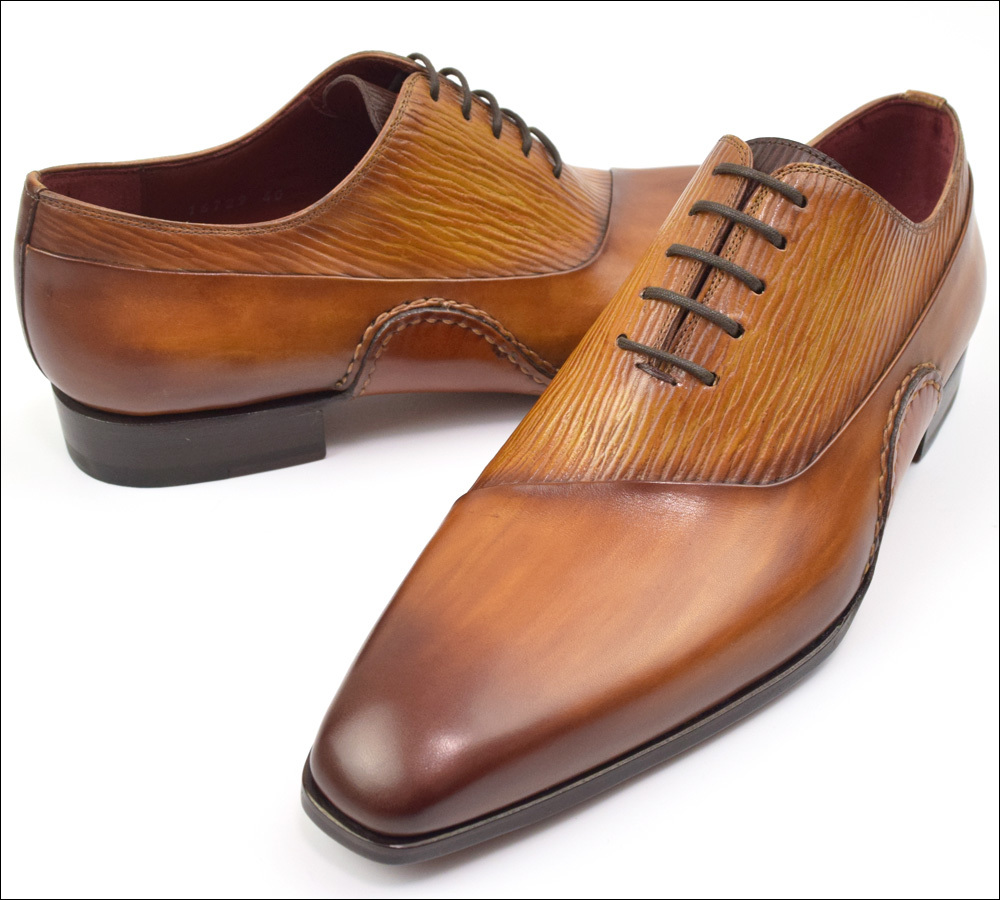 美品 マグナーニ 40 MAGNANNI オパンケ ホールカット 黒艶 932