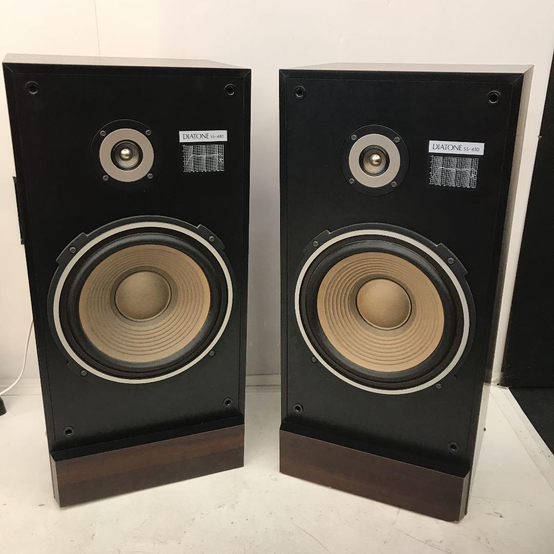 DIATONE ダイヤトーン 大型 2Wayスピーカー SS-610 ペア ビンテージ