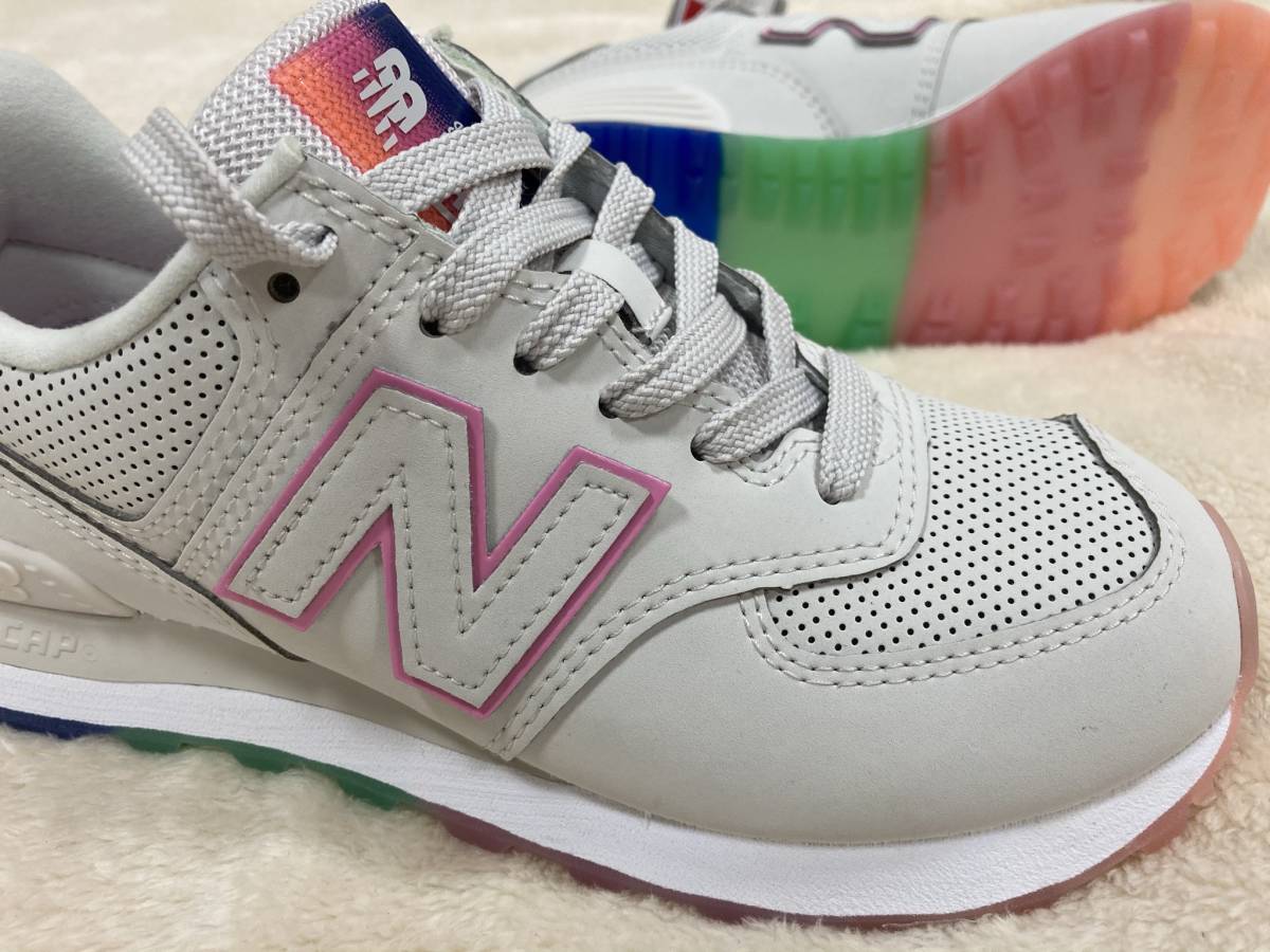 試し履き1回だけ 可愛い レディース シューズ New Balance Wl574 Sol 23ｃｍ ニューバランス ｎｂ スニーカー カワイイ かわいい の落札情報詳細 ヤフオク落札価格情報 オークフリー スマートフォン版
