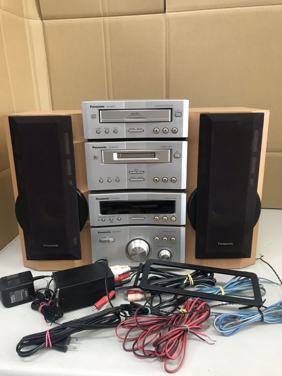 y506/ panasonic システムコンポ SL-HD510/ SJ-HDA710/ ST-HD510/ SE