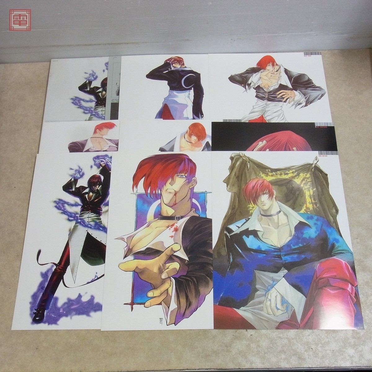 複製原画集 八神庵複製原画集 SUFFERING/Side2 Rough/草薙京・八神庵