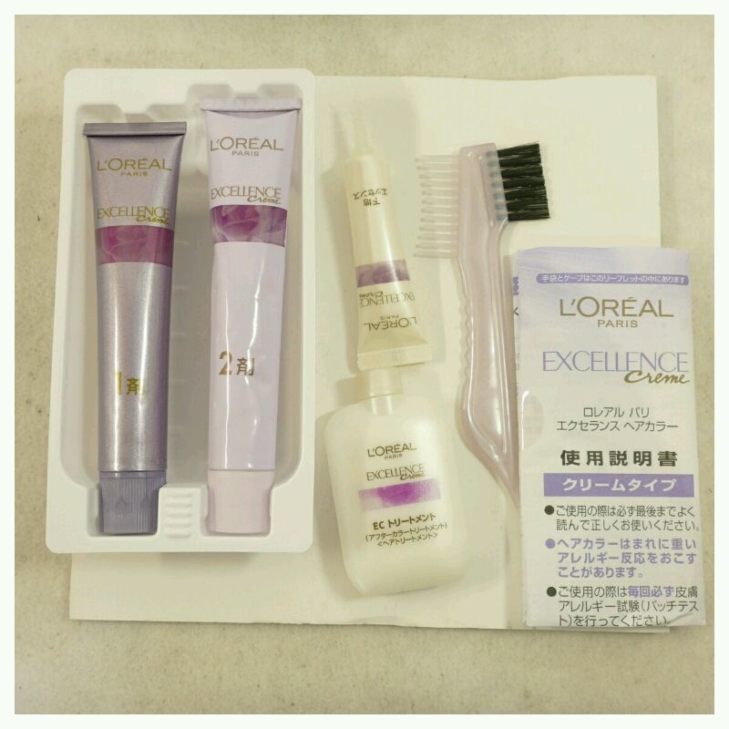 美品 ロレアル パリ エクセランス ヘアカラー クリームタイプ 8g 白髪染め 受贈品 の落札情報詳細 ヤフオク落札価格情報 オークフリー スマートフォン版