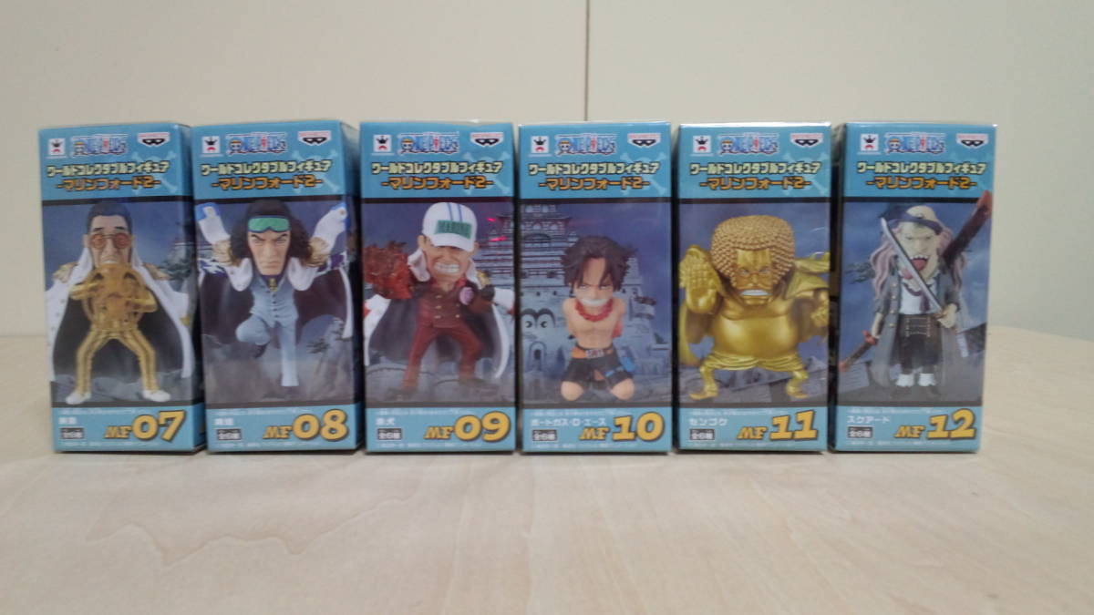 新品 ワンピース ワールドコレクタブルフィギュア マリンフォード2 センゴク スクアード 全6種 の落札情報詳細 ヤフオク落札価格情報 オークフリー スマートフォン版