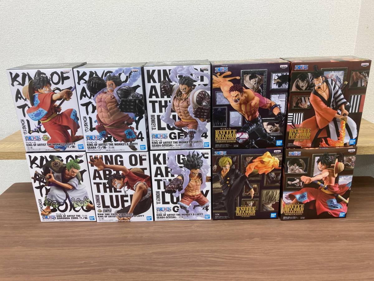 新品 ワンピース フィギュア 新品未開封 King Of Artist The Monkey D Luffy Gear4 ワノ国 Stampede Battle Recode Collction ゾロ サンジ の落札情報詳細 ヤフオク落札価格情報 オークフリー スマートフォン版