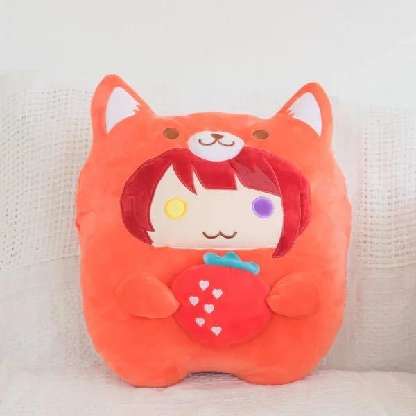 新品】アクキー&缶バッジ付き すとぷり あにまるぬいぐるみくっしょん