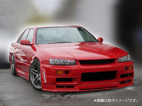 新品 Gt Rルック スカイライン R34 34 4ドア 4door エアロ セット 3点 Gt R タイプ Gtr 風 リアハーフ フロントバンパー サイドステップ Ngk E の落札情報詳細 ヤフオク落札価格情報 オークフリー スマートフォン版