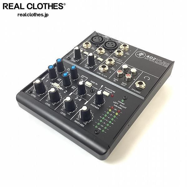 マッキー MACKIE 402-VLZ3 [4チャンネルアナログミキサー] MACKIE