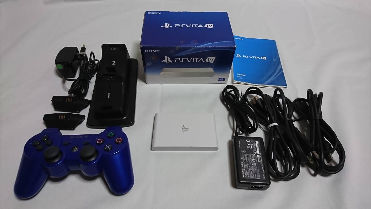 送料無料 Ps Vita Tv メモリーカード32gb コントローラー 充電スタンド付き Vte 1000 の落札情報詳細 ヤフオク落札価格情報 オークフリー スマートフォン版