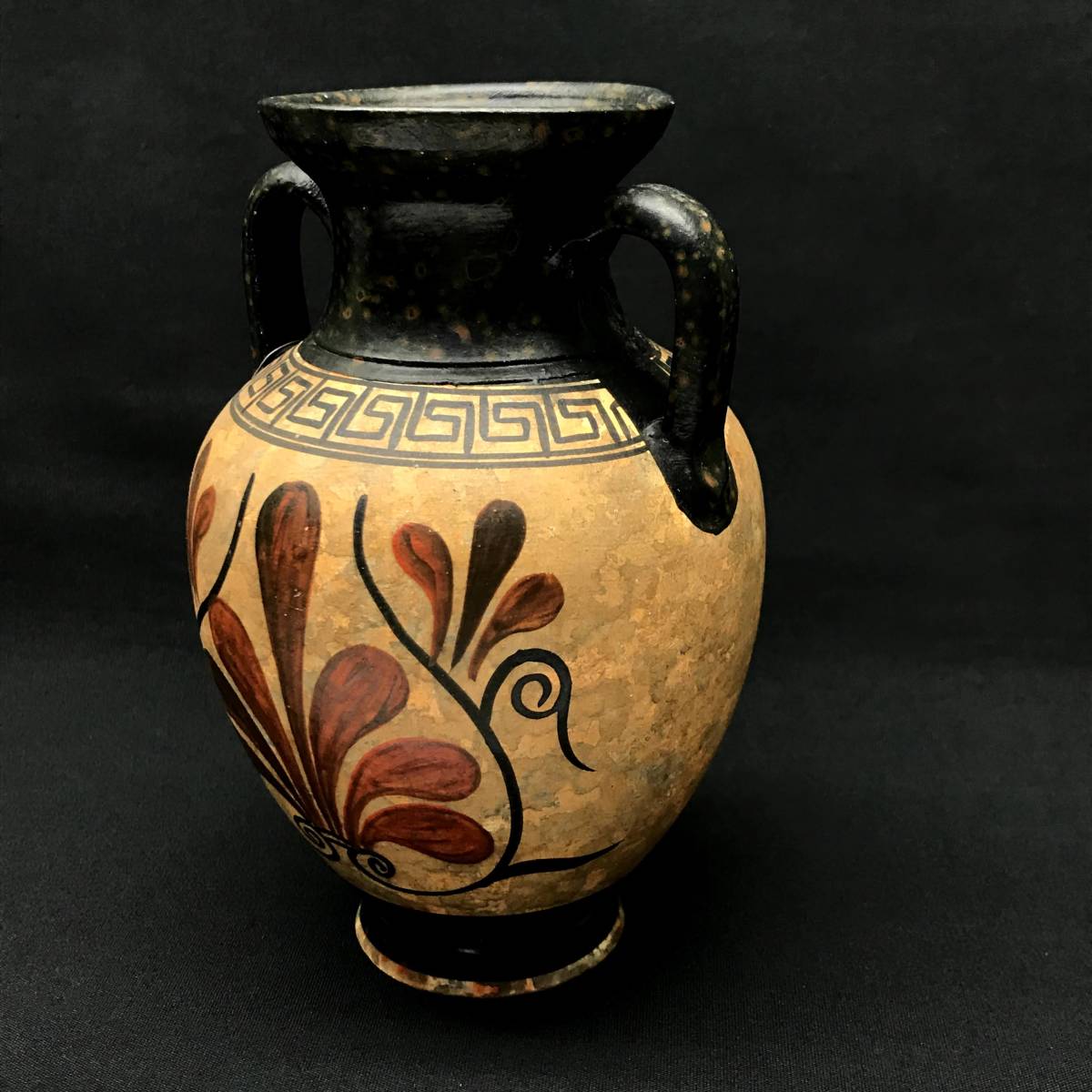 852 古代ローマ アンフォラ セラミック花瓶 女神アフロディーテ 両取手付 壺 の落札情報詳細 ヤフオク落札価格情報 オークフリー スマートフォン版
