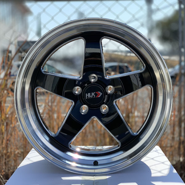 15インチ] HLK ホイール 深リム 8J - メルカリ HLK深リム