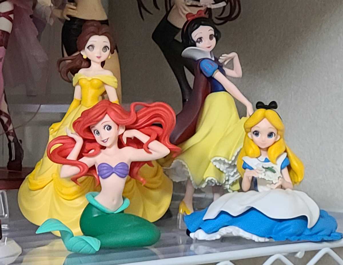 クリスタラックス Crystalux プライズ フィギュア Qposket ベル アリス アリエル 白雪姫 セット ディズニー Disney の落札情報詳細 ヤフオク落札価格情報 オークフリー スマートフォン版