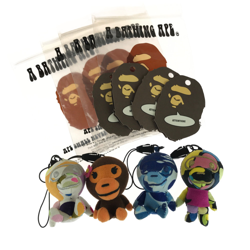 現状品 A Bathing Ape ア ベイシングエイプ マイロ リサ モバイルクリーナーストラップ 4点セット Bape ベイプ 142 2103 Hi 12 の落札情報詳細 ヤフオク落札価格情報 オークフリー スマートフォン版