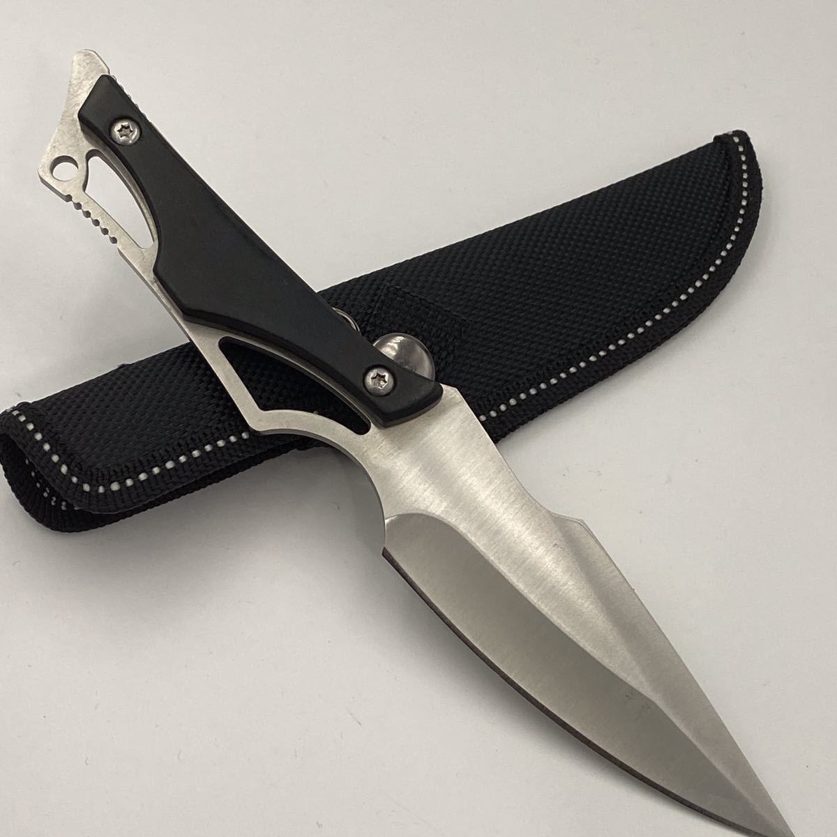 新品 国内発送 シース ナイフ アウトドア Kn36 ステンレス キャンプ 錆びにくい 刃物 釣り フィッシング 登山 グランピング 防災 Diy ブラック の落札情報詳細 ヤフオク落札価格情報 オークフリー スマートフォン版