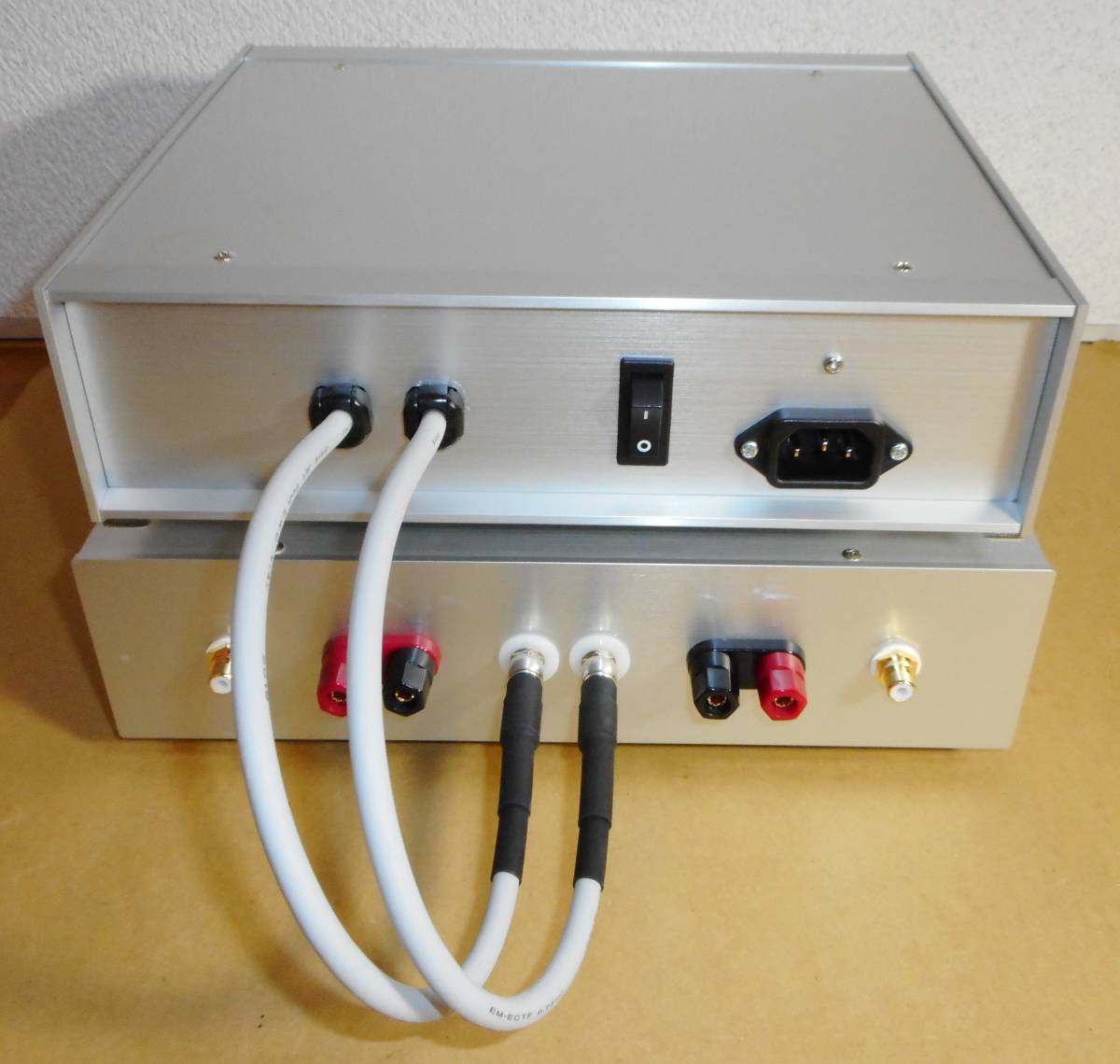 ALX-03アレキサンダー電流帰還 MUSES03 LAPT 自作ステレオパワーアンプ