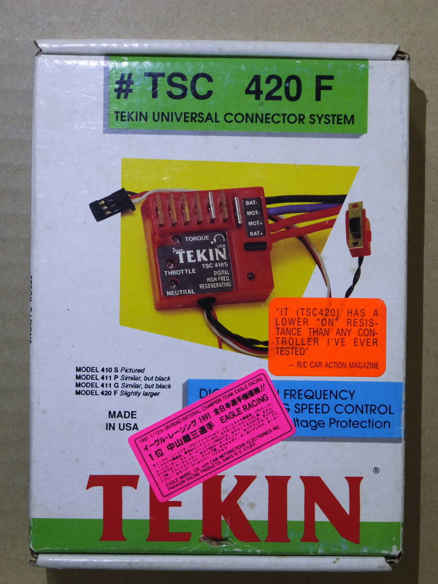ラジコン　 高性能アンプ TEKIN TSC 410S ラジコン 高性能アンプ TEKIN TSC 410S（ラジコン 高性能アンプ