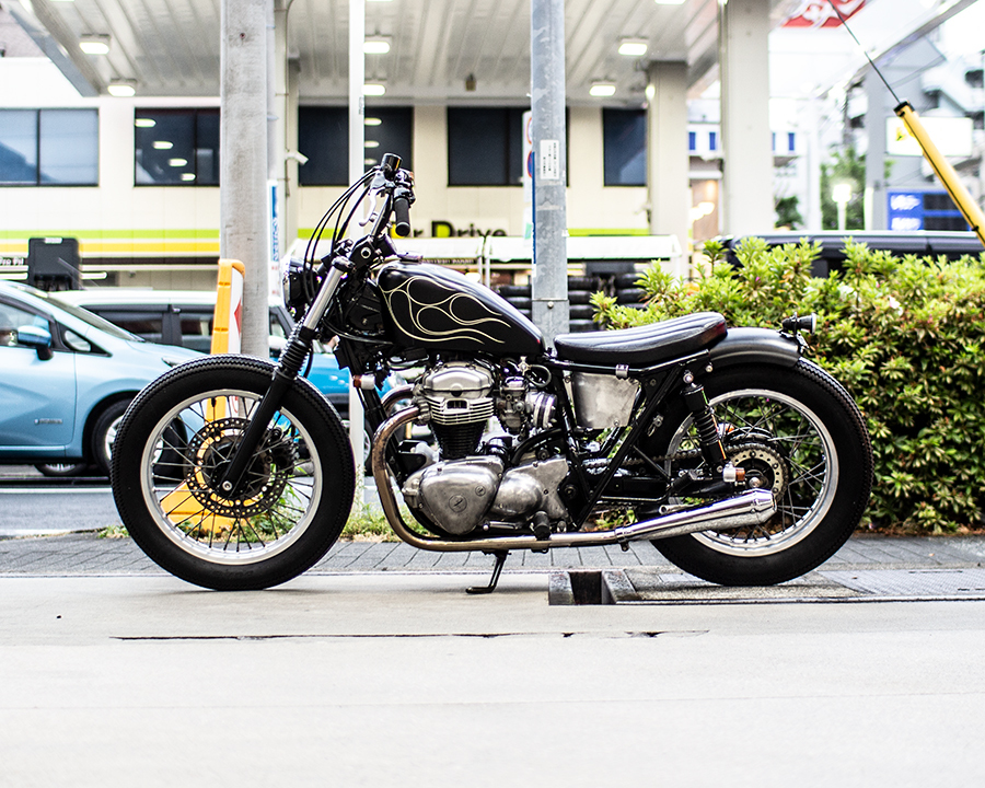 スポーツスタータンク スポタン チョッパー フリスコ 即決！2002年W650