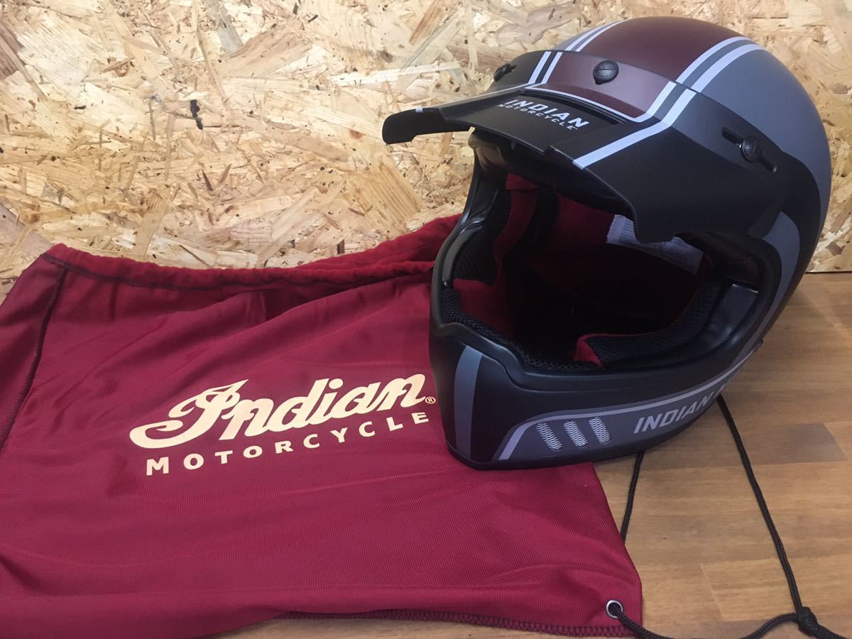 Indian インディアン モーターサイクル OIM-021 ジェットヘルメット インディアンモーターサイクル ヘルメット ジェットヘルメット