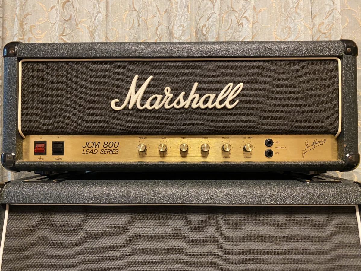 Marshall JCM 800 マーシャル　箱付き　激レア Marshall JCM 800 マーシャル 箱付き 激レア