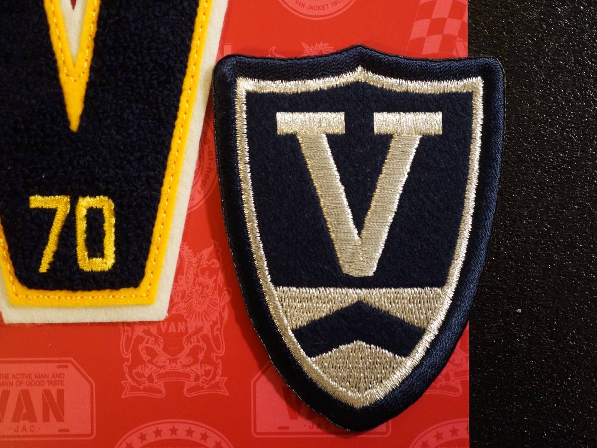 国内外の人気が集結 JACKET ヴァンヂャケット ワッペン エンブレム VAN ...