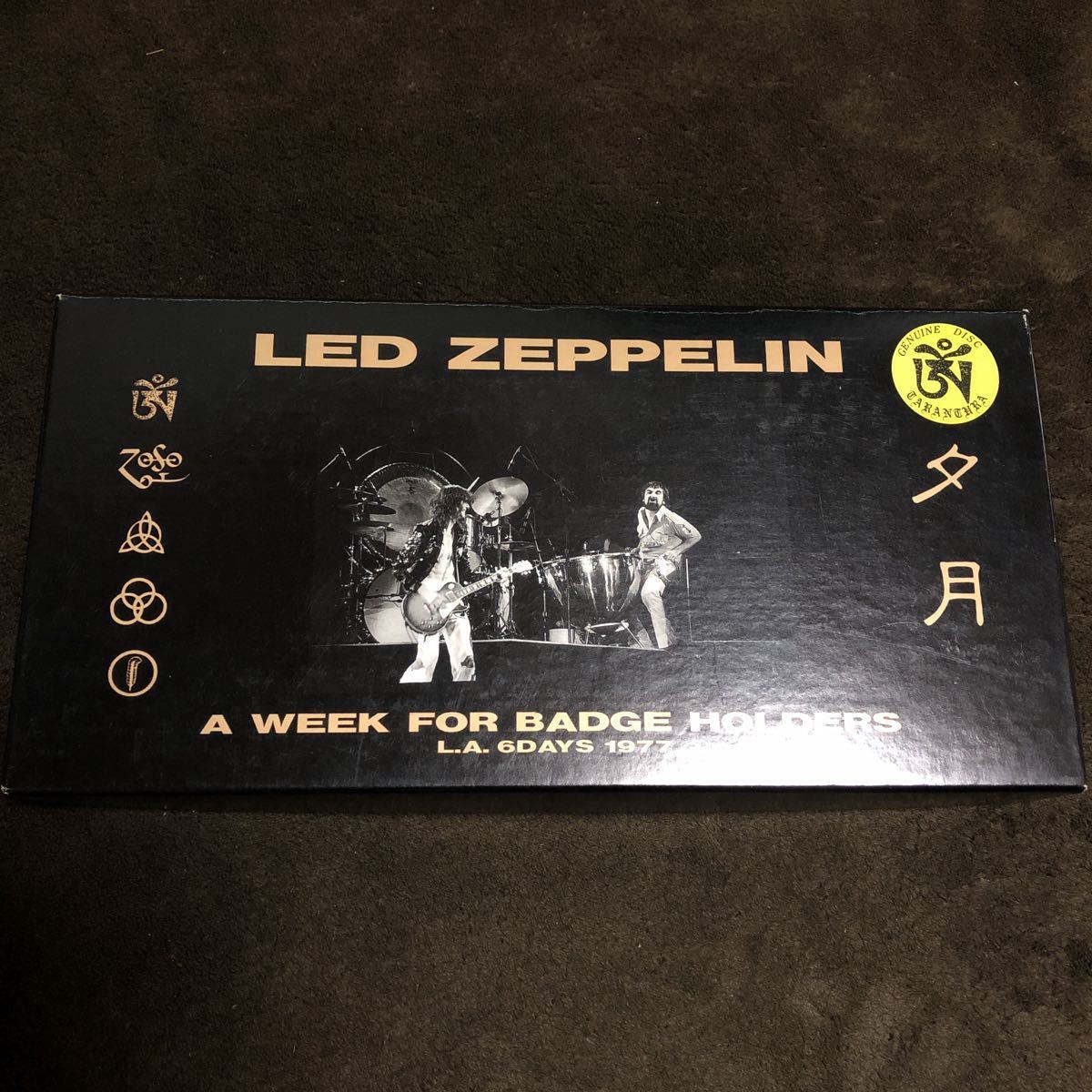 LED ZEPPELIN / BADGE HOLDERS TARANTURA