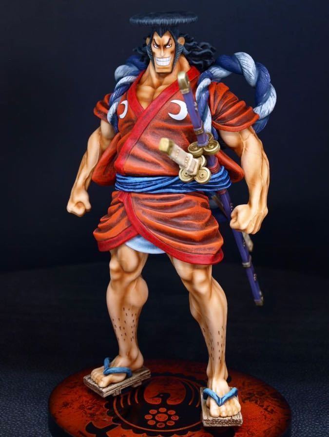 新品 ワンピース 光月 おでん フィギュア リペイント 台座 光月家の家紋ペイント Dxf The Grandline Men ワノ国 Vol 10 光月おでん の落札情報詳細 ヤフオク落札価格情報 オークフリー スマートフォン版