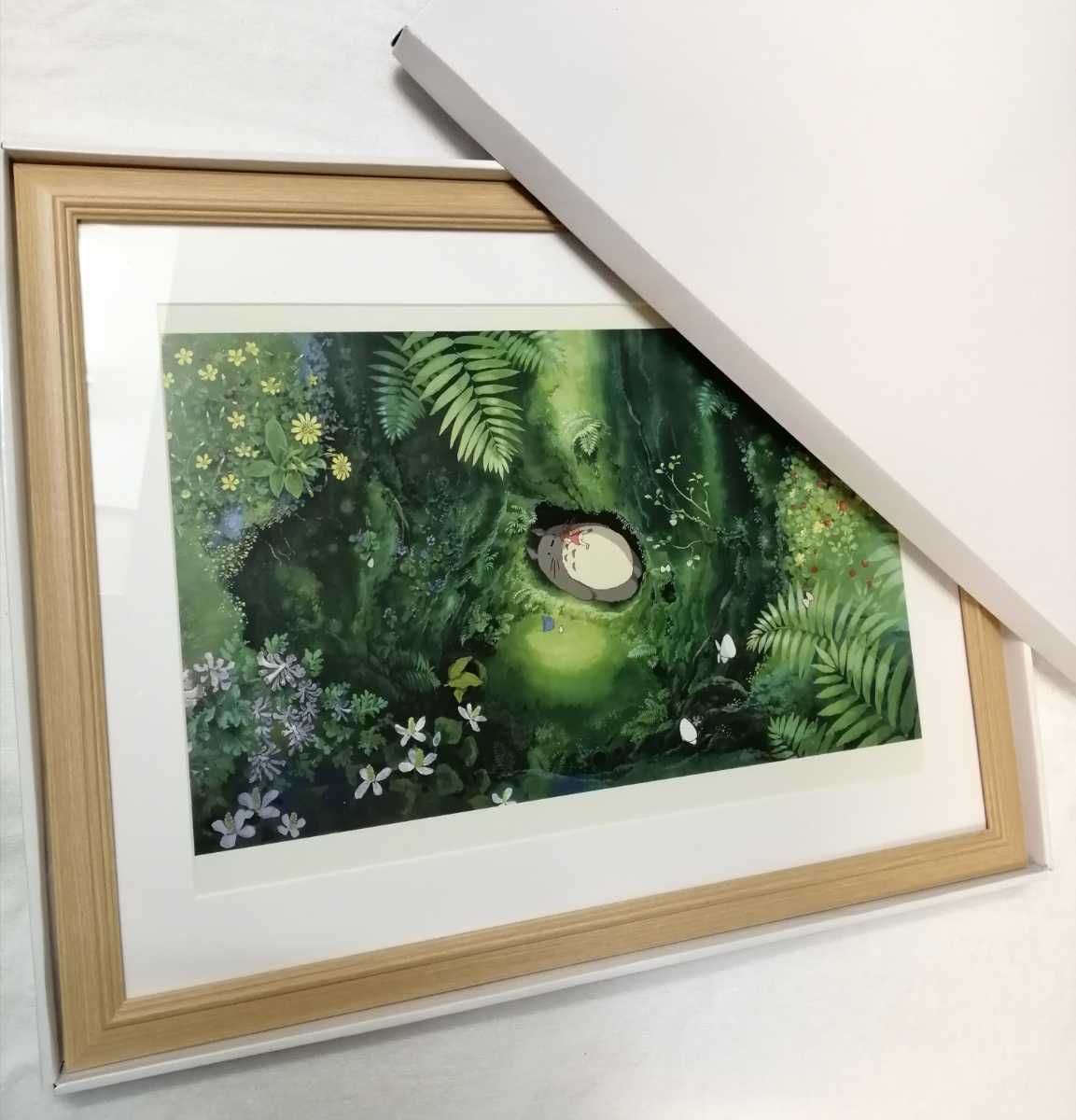 在庫有 超レア スタジオジブリ となりのトトロ 額装品 トトロ ポスター カレンダー 検 ジブリ セル画 複製原画 ポストカード 宮崎駿 その他 Metalomeistrai Lt