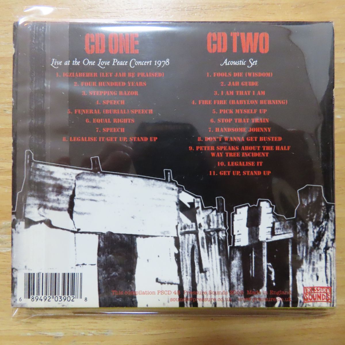 Cd Peter Tosh Talking Revolution Live At The One Love Peace Concert 1978 Acoustic Set の落札情報詳細 ヤフオク落札価格情報 オークフリー スマートフォン版