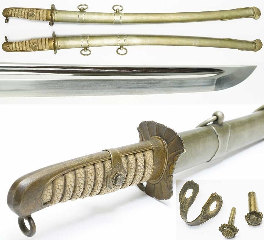 明治期軍刀六層鍔希少