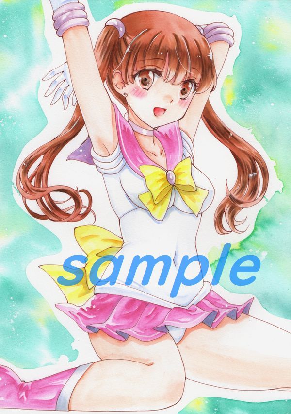 新品】手描きイラスト 綾瀬花日 セーラームーンコス 12歳。の落札情報