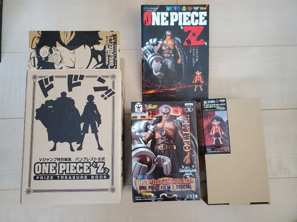 新品 ワンピース ワールドコレクタブルフィギュア One Piece Film Z ルフィ プライズトレジャーブック グラメン コレクタブル ワーコレ の落札情報詳細 ヤフオク落札価格情報 オークフリー スマートフォン版