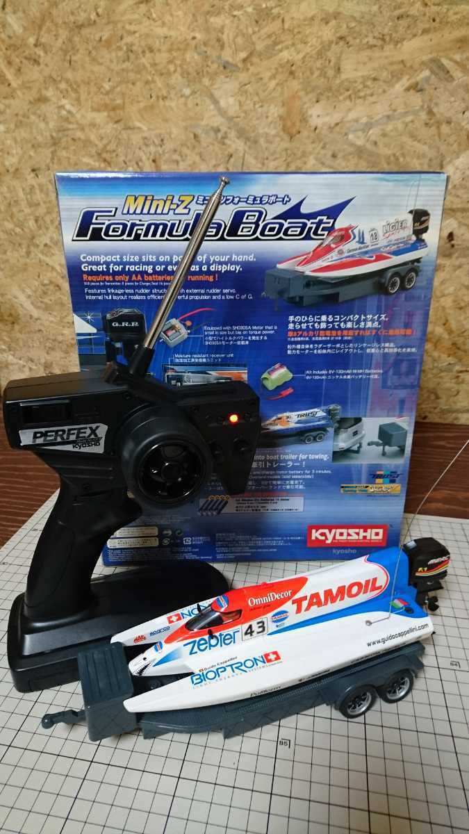 ブランド購入サイト 京商 43 TAMOIL フォーミュラーボート ミニッツ KYOSHO ホビーラジコン