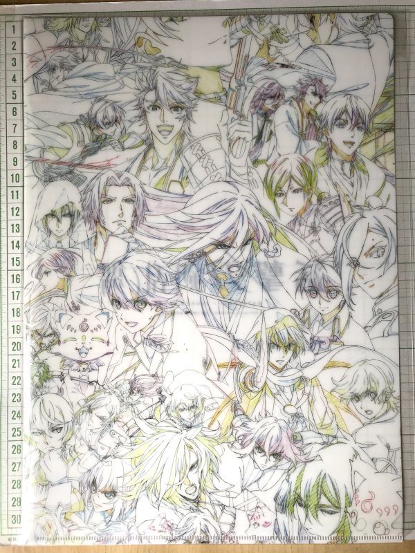 新品】【値下げ！】刀剣乱舞☆活撃刀剣乱舞☆クリアファイル☆雑誌付録