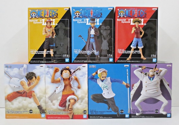 未開封 ワンピース プライズ フィギュア Magazine Figureシリーズ まとめ 7体セット ルフィ サボ エース ガープ の落札情報詳細 ヤフオク落札価格情報 オークフリー スマートフォン版