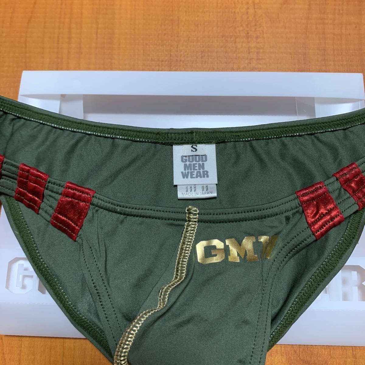 新品】新品 GOODMENSWEAR GMW ハーフバックビキニ 完売品 Sサイズ エロ