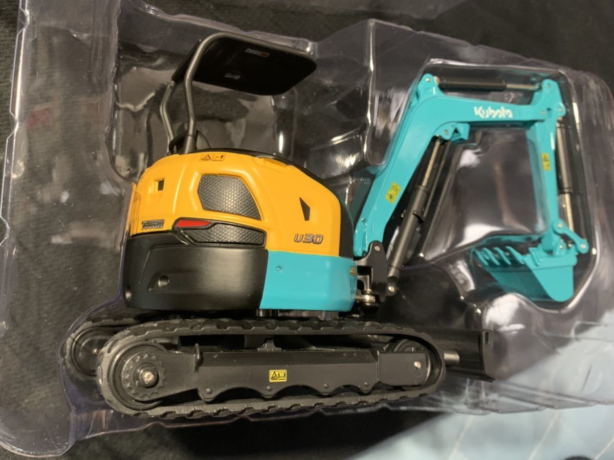 クボタミニバックホー クボタ ミニバックホー U-30-6 スケールモデル1