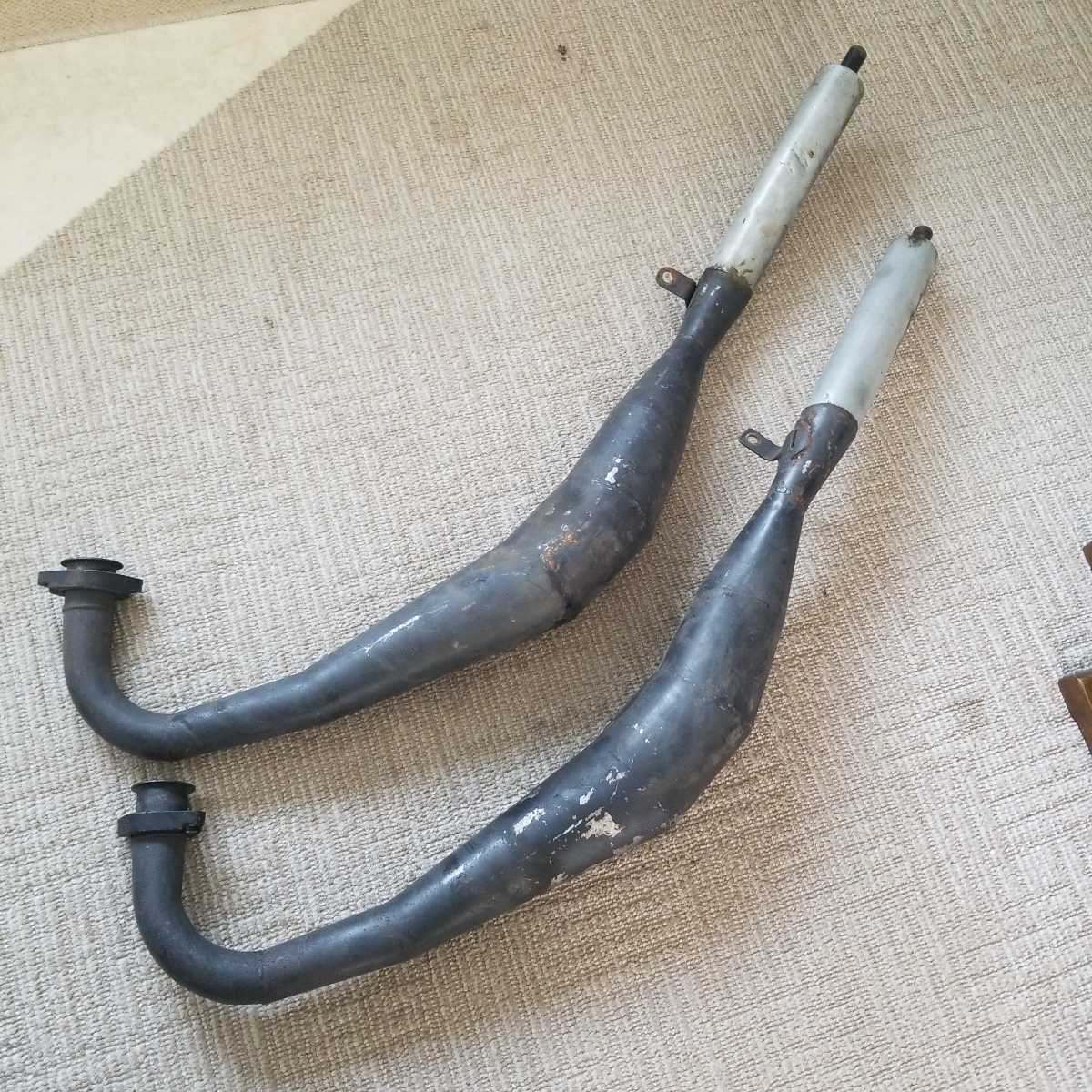 YAMAHA RZ350 4U0 スガヤ パワーチャンバー 中古 RZ250 4L3 社外