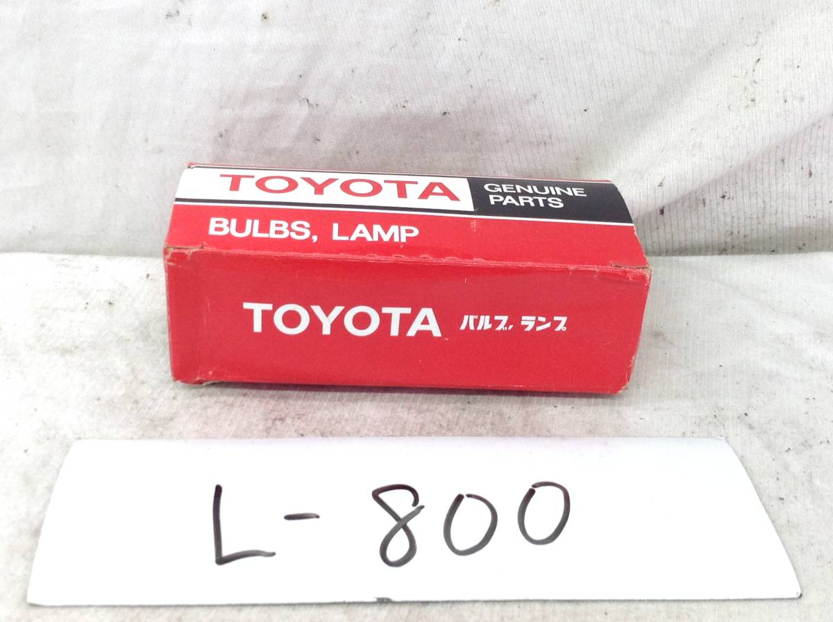 L-800 TOYOTA(トヨタ） バルブ ランプ 10個セット 99132-11100-76 12V