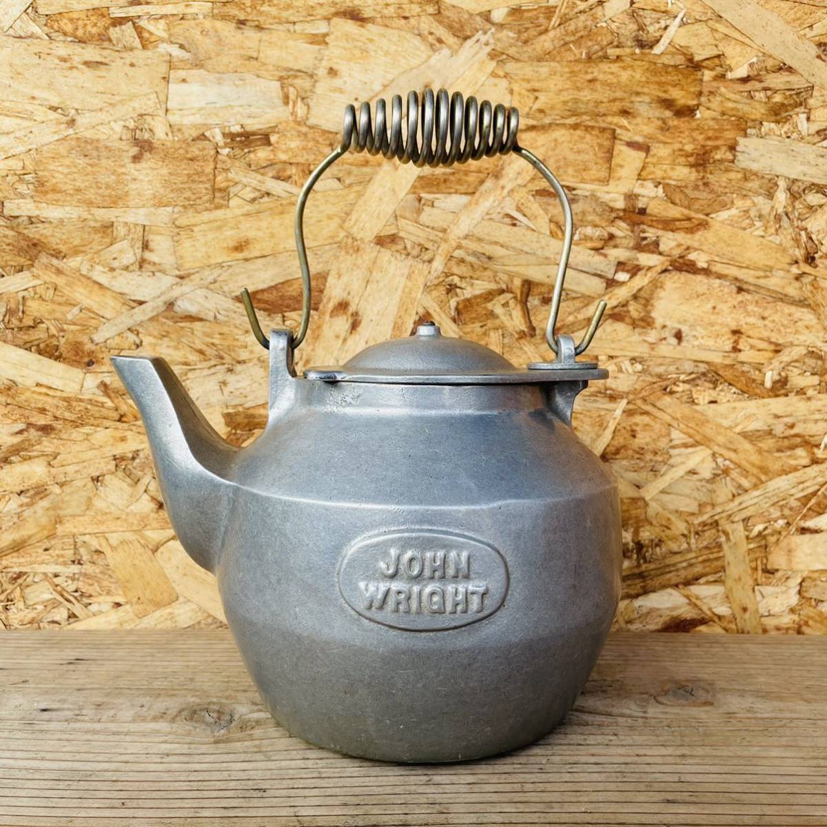 ジョンライト John Wright ビンテージ ケトル 鋳造 アルミニウムケトル 薪ストーブ キャンプケトルの落札情報詳細 ヤフオク落札