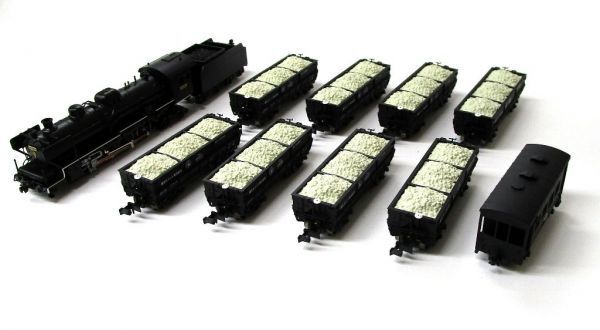 Nゲージ マイクロエース 後藤寺線 D60・ホキ4200・ヨ3500 10両